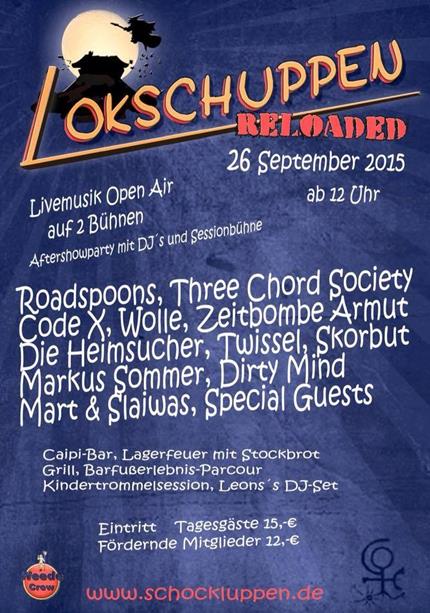 Plakat: Lokschuppen Reloaded